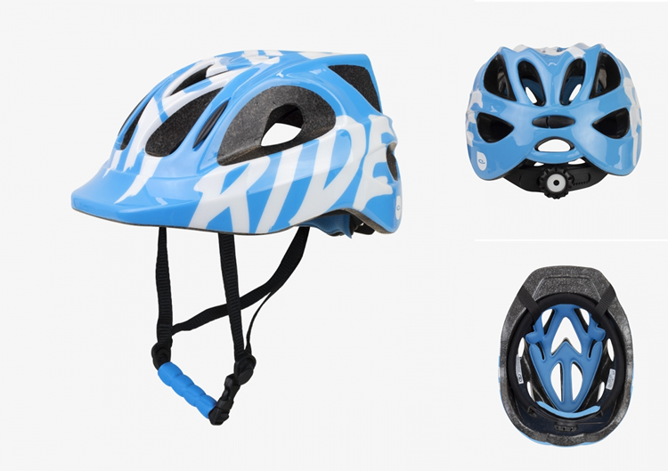 CASCO BICICLETA ELTIN SWIFT JUNIOR INMOLD AZUL 52-56